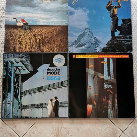 Depeche Mode - 4 x classic DM albums - Flere titler - LP-album (flere elementer)