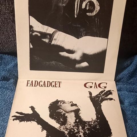 FAD GADGET, POESIE NOIRE - 2 x albums - Vinylplate - 1st Pressing - 1984