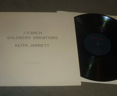 Keith Jarrett - Goldberg Variations\t - LP - 1st Pressing - 1989