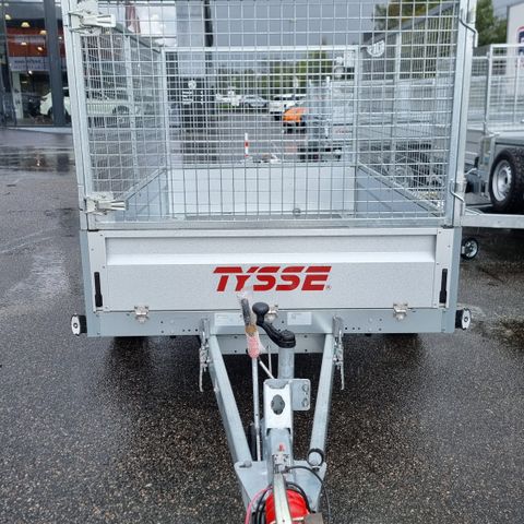 Tysse tipphenger PRO 6219 m/tippdempere og netting grind