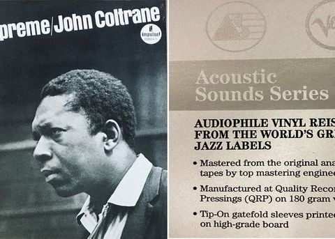 John Coltrane LP " A Love Supreme " - Acoustic Sounds Series Release By Quality 