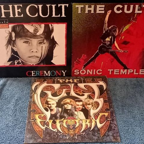 The CULT - Sonic Temple + Electric + Ceremony - Vinylplate - 1987