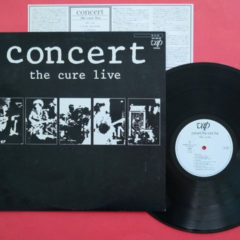 Cure - Concert - The Cure Live / Great Live Promotional "Not For Sale" Release -