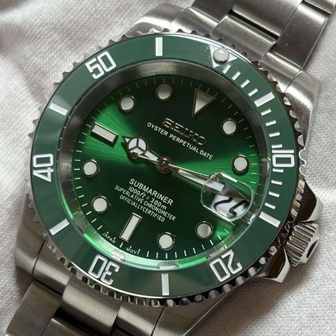 Seiko Hulk Submariner Mod