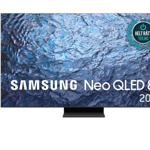 RYDDESALG! Samsung 65" QN900C 8K Neo QLED