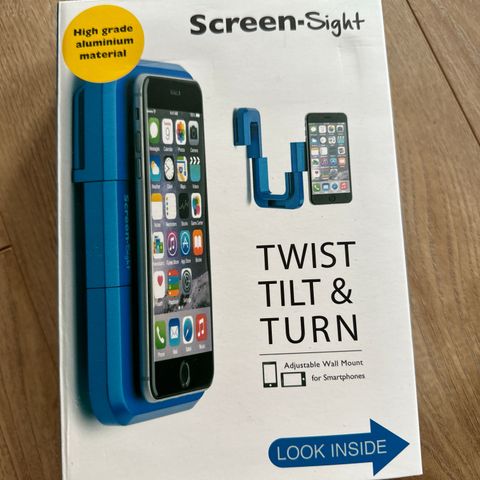 Veggfeste til mobiltelefon (Screen-sight)