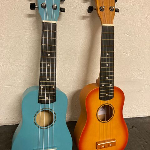 2 stk ukulele