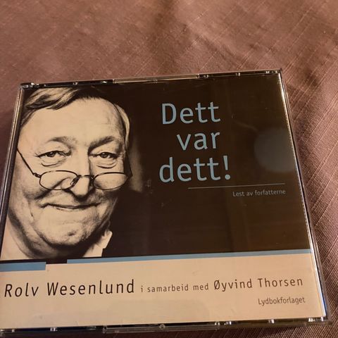 Dett var dett!  Rolv Wesenlund Lydbok