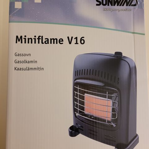 Sunwind gassovn miniflame V16