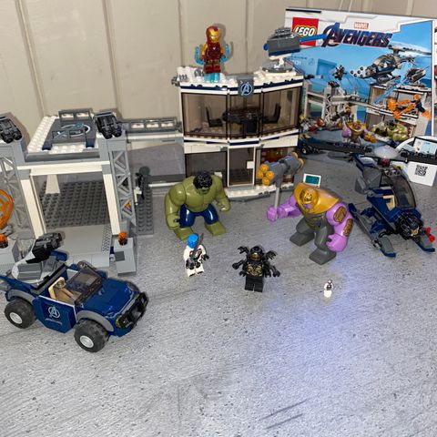 Lego Marvel -l 76131 Avengers Compound Battle