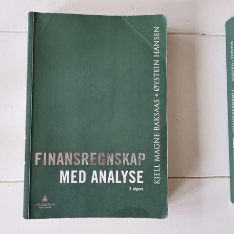 Finansregnskap med analyse