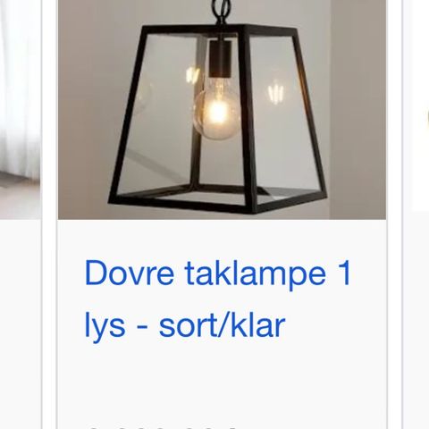 Taklampe