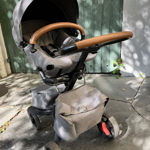 Stokke Xplory X Barnevogn med masse tilbehør