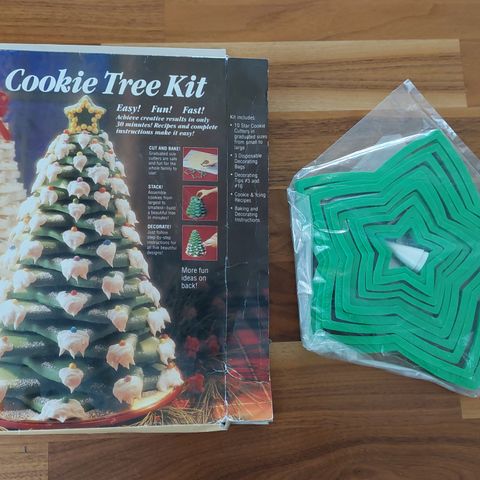 NYTT Wilton cookie tree kit