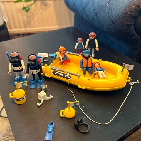 Playmobil dykkerbåt