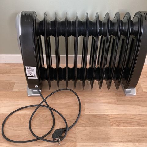 Oljefylt panelovn 1400 watt