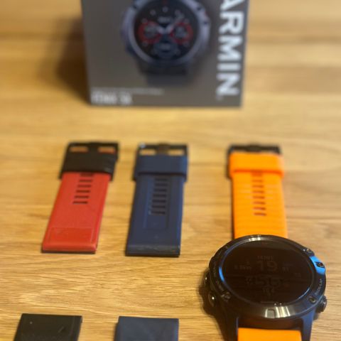 Garmin Fenix 5X Sapphire Edition.