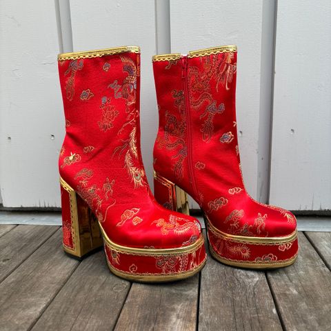 Koi x Playboy boots