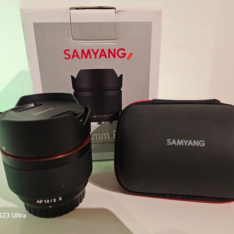 Samyang AF (Auto Fokus) 12mm F2 X /Fujifilm X-Som Nytt