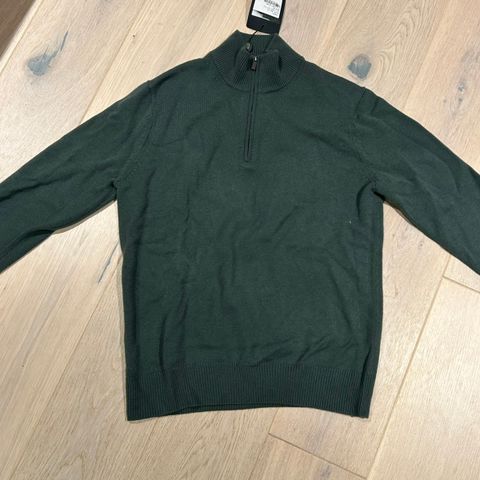 Cavour Half Zip Wool