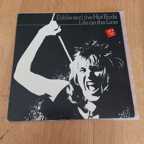 Eddie And The Hot Rods – Life On The Line LP hard rock