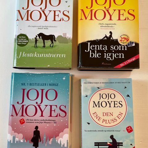 Jojo Moyes - 4 bøker