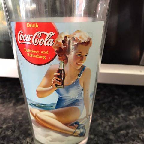 Coca cola glass