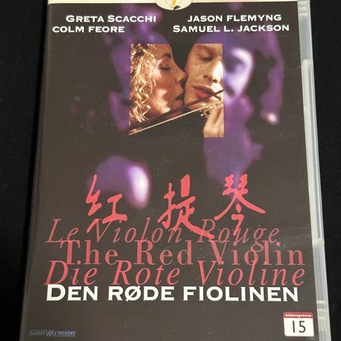 Den Røde Fiolinen (DVD) Norsk Tekst