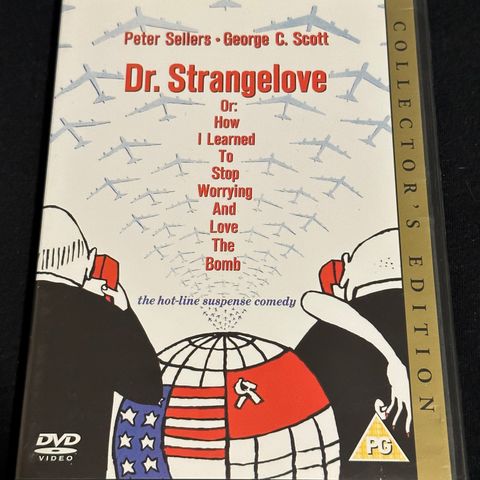 Dr Strangelove (DVD) Norsk Tekst