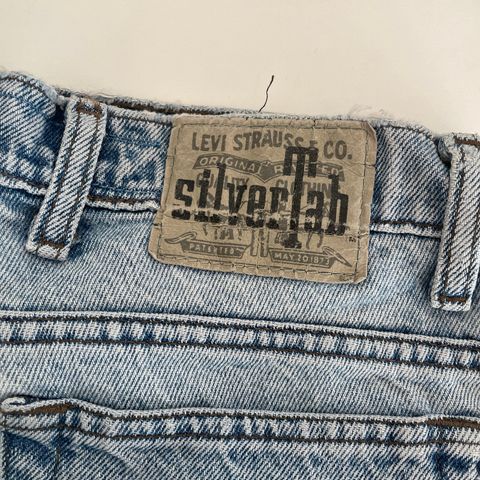 Vintage Levis silvertab high waist shorts