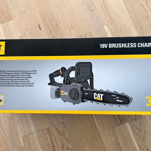 Batteridrevet kjedesag 18 V  Caterpillar