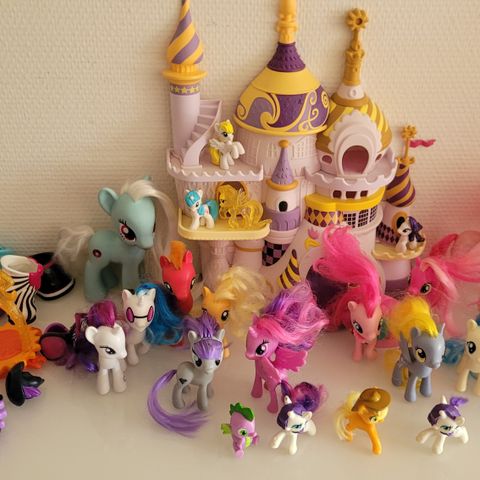 24 My little pony og slott