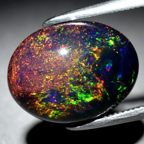 2.84 ct 12.5x9.5mm Oval Cabochon Sort Opal. Ethiopia