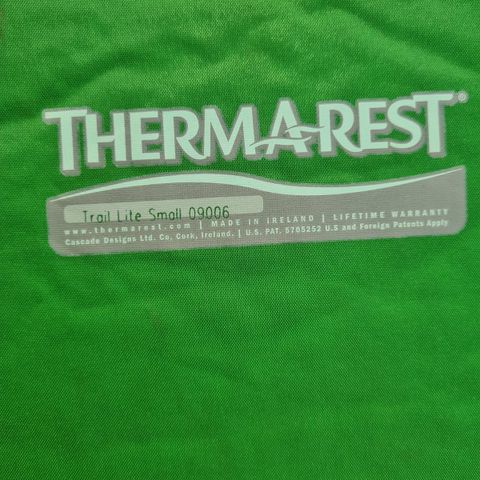 Thermarest Trail Lite Sleeping pad - small