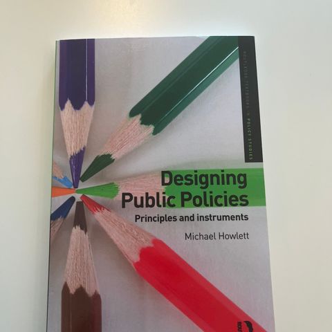 Designing Public Policies