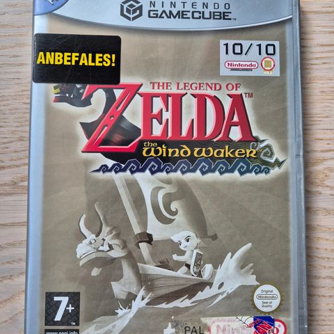 Zelda Wind Waker Nintendo Gamecube - Komplett med manual