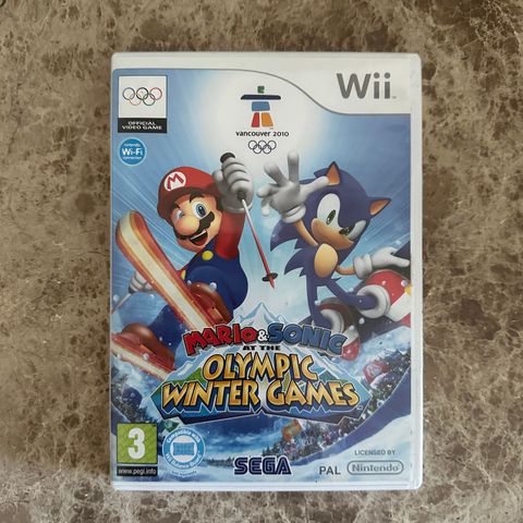 Komplett Mario Sonic Olympic Winter Games selges!