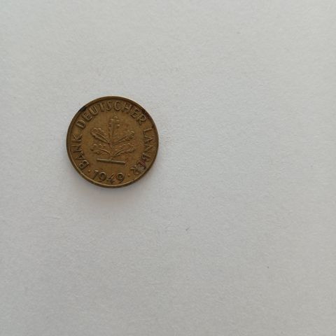 10 pfennig 1949å