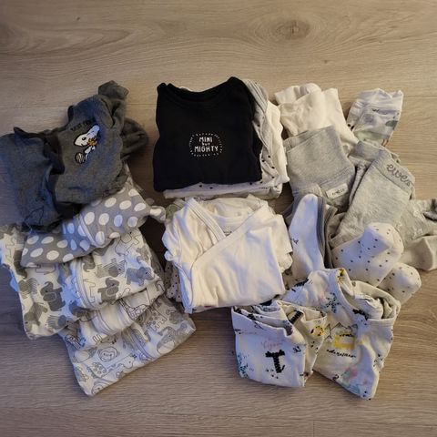 Klespakke baby størrelse 50-56