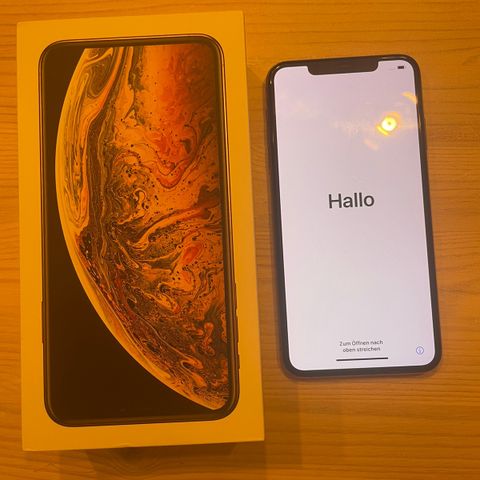 Pent brukt IPhone Xs Max 256gb gold