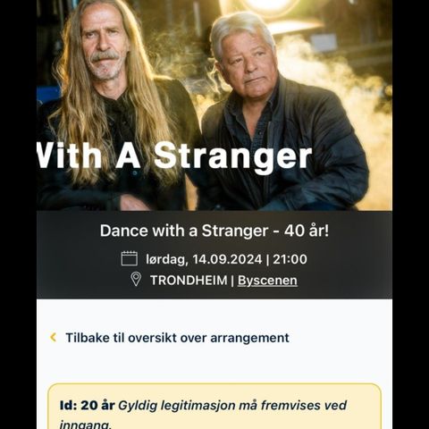 Dance With a Stranger 14.09.24