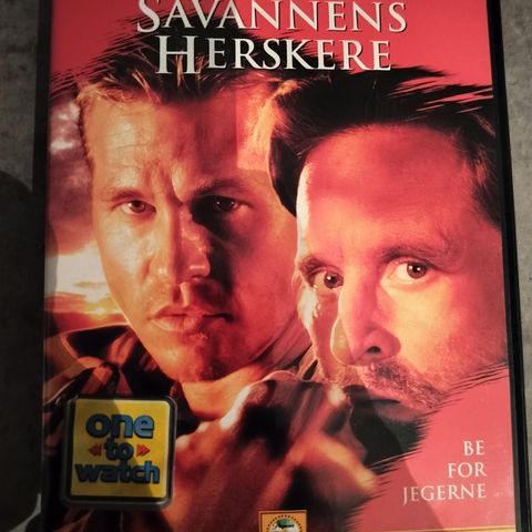 Savannens Herskere ( DVD) Michael Douglas - Val Kilmer - 1996