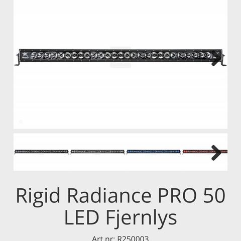 Rigid Radiance pro 50