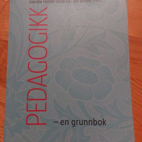 Pedagogikk- en grunnbok (2019)