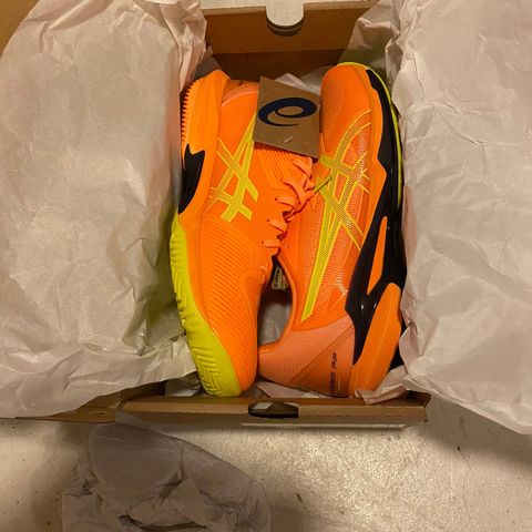 Asics Solution Speed FF 3 Padel | STADIUM ORANGE/SAFETY YELLOW