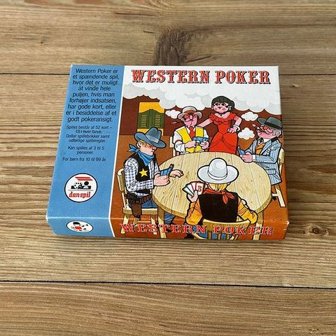 Western Poker spillekort