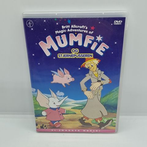 Mumfie og stjernepusseren. Dvd