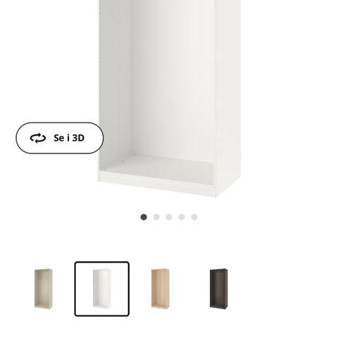 IKEA pax hvit