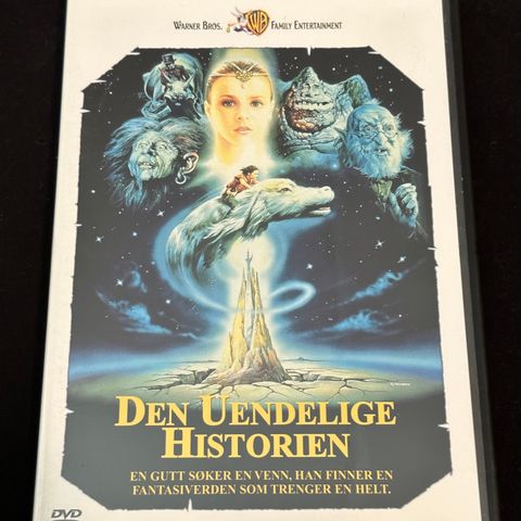 Den Uendelige Historien (DVD) Norsk Tekst