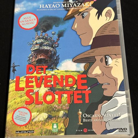 Det Levende Slottet (DVD) Norsk Tekst